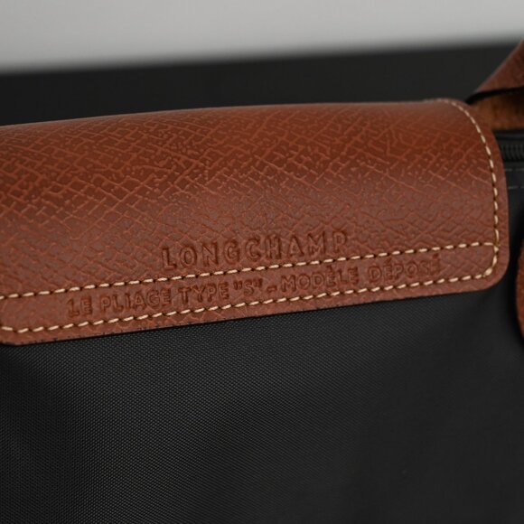 Longchamp Black and Brown Handbag - Picture 6 of 10